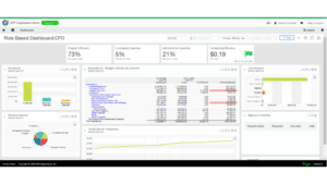 Nonprofit CFO DashboardSage Intacct Screens