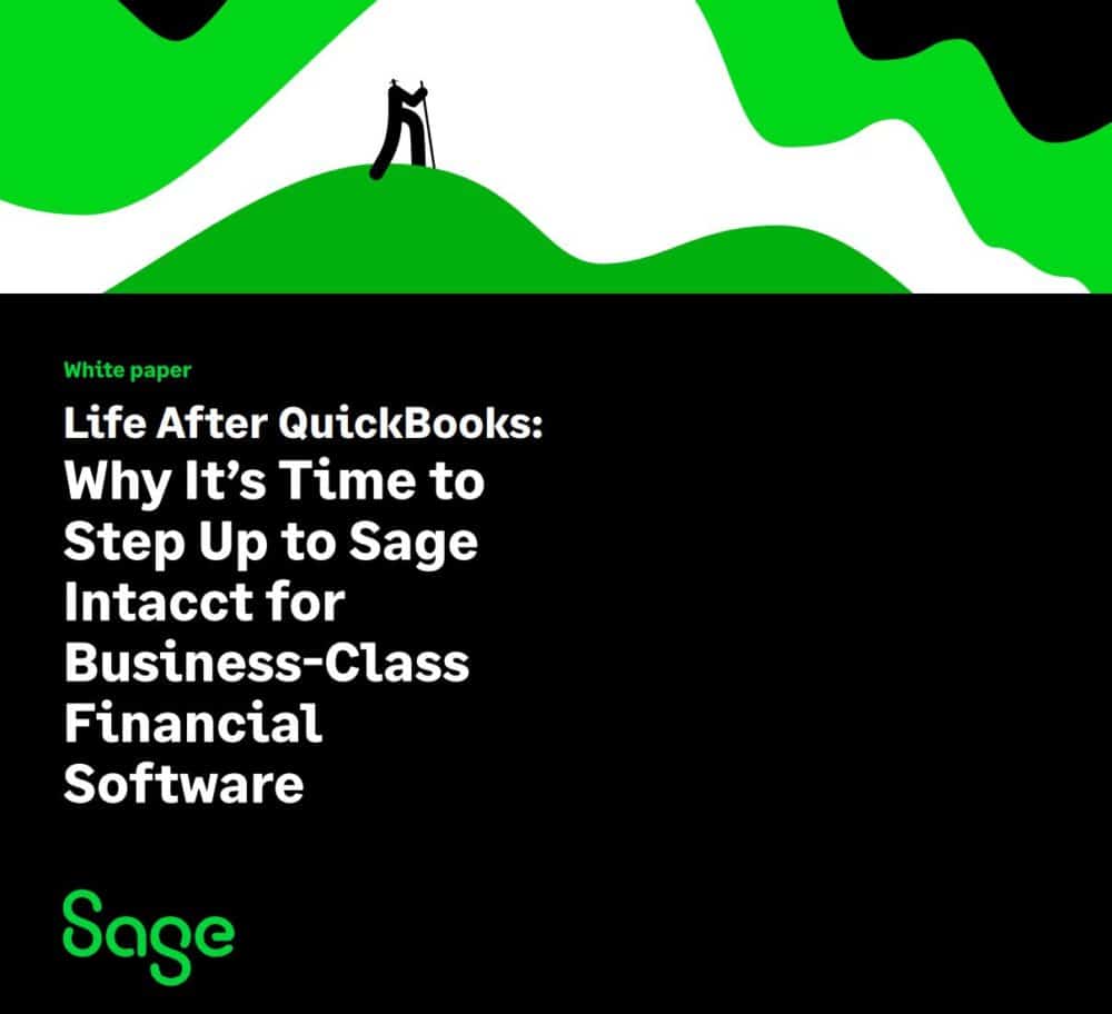 Life After Quickbooks Sage Intacct Whitepaper