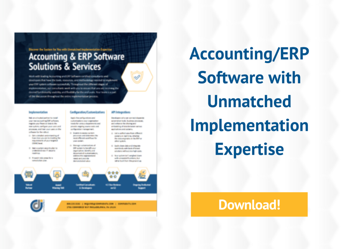 ERP Implementation Sheet | Sage VAR