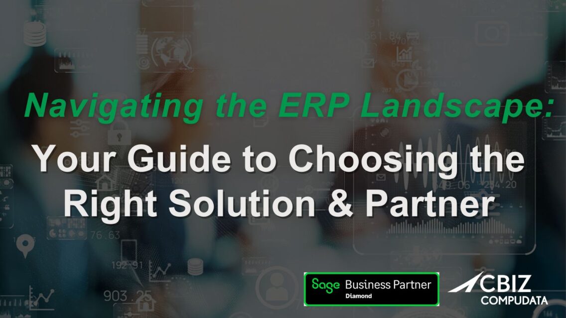 the right ERP solution, implementation partner